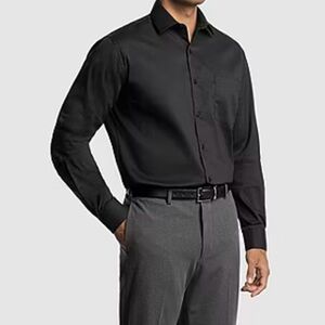 🛑 Van Heusen Stain Shield Men Regular Fit Stretch Fabric Long Sleeve Dress Shirt
